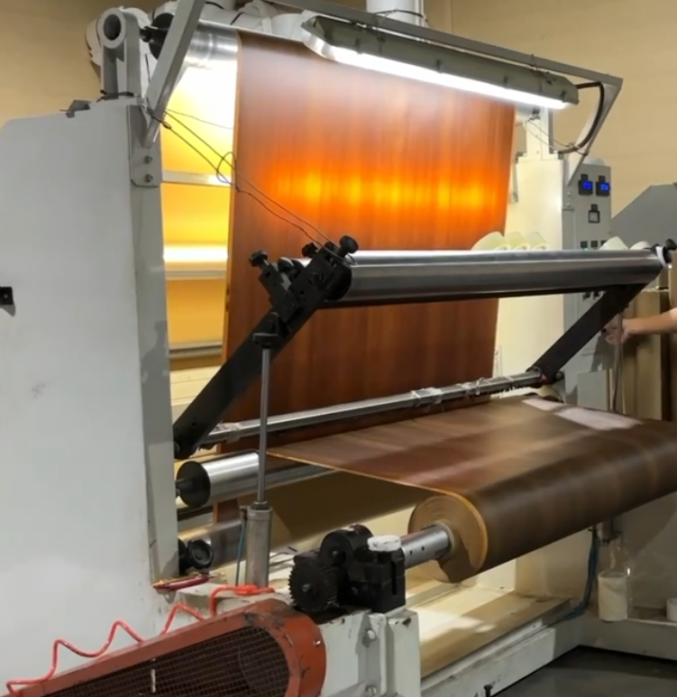 PVC film production process