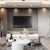 Cheap Price Modern Indoor Decoration WPC PVC Fluted Sound Proof Wall Panel