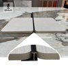 High Quality Modern Interior Home Decoration Wood Solid TV Wall Panel With Metal Line