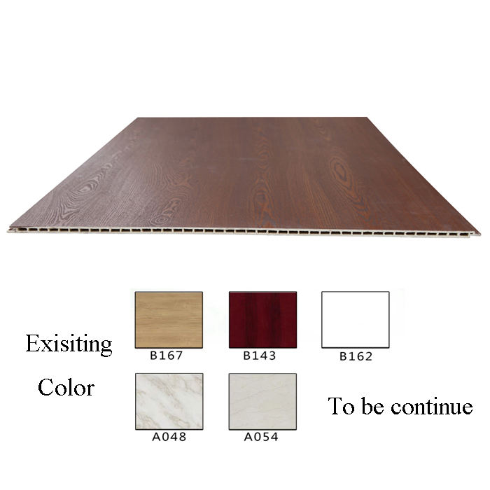 Outdoor Building Material Waterproof Fireproof Anti-UV Colored Exterior WPC Wall Panel