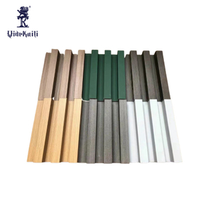 Cheap Price Modern Indoor Decoration WPC PVC Fluted Sound Proof Wall Panel