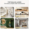 9mm Hollow SPC Wall Panel Fire Retardant Rigid Core Waterproof Washroom Interior Wall Cladding Decoration Board