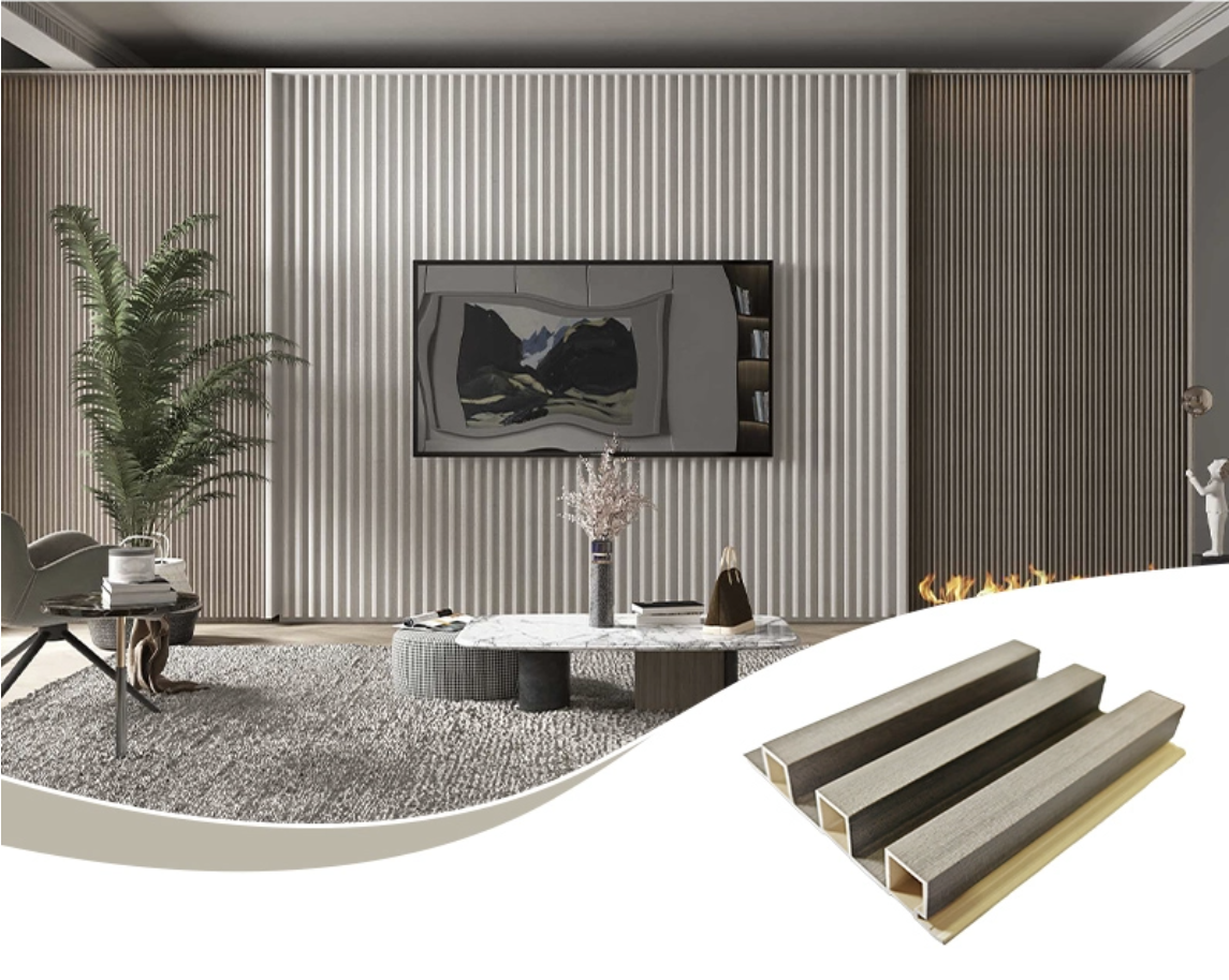 Easy to Install Luxury Soundproof WPC Wall Panel For Home 